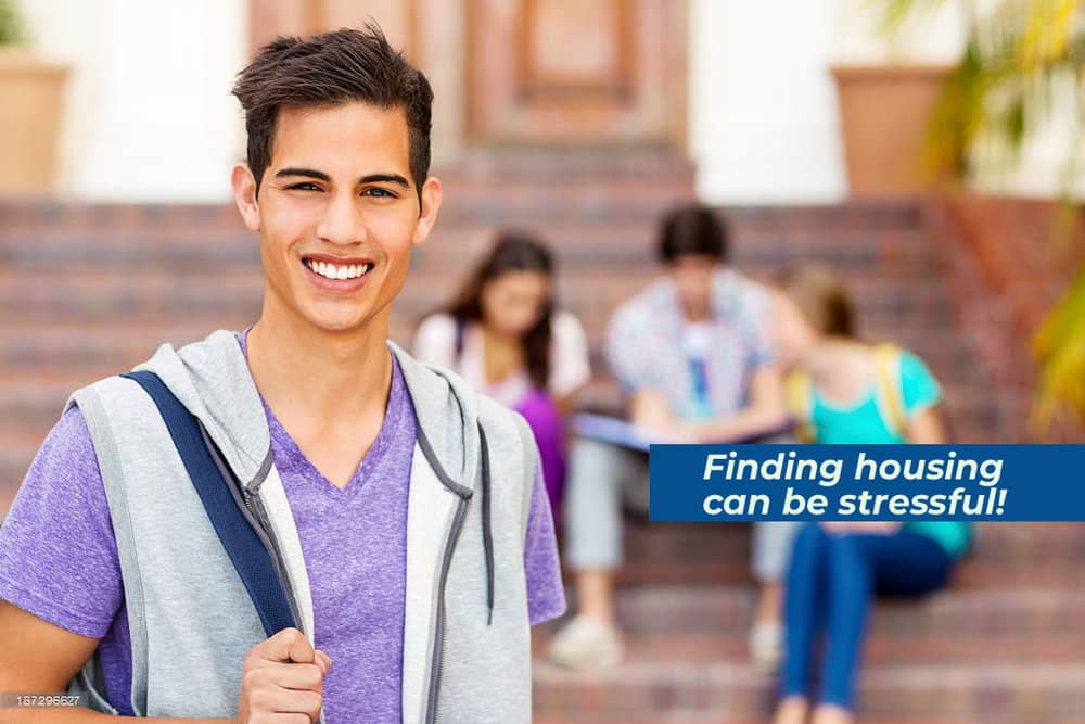 Finding Housing can be stressful